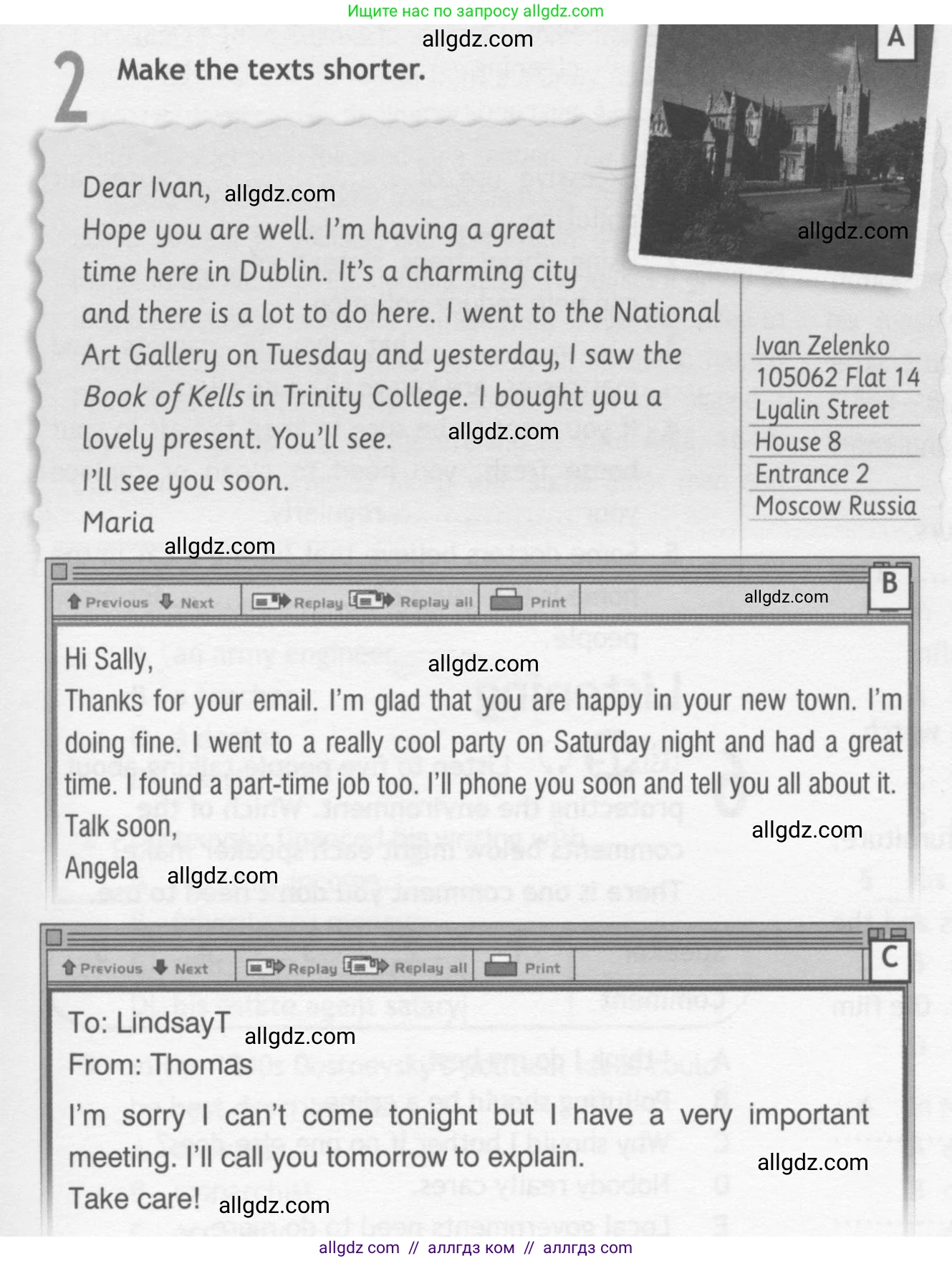 Английский язык (english), 10 класс Рабочая тетрадь (workbook), авторы: Афанасьева Ольга Васильевна (Afanasyeva Olga), Дули Дженни (Dooley Jenny), Михеева Ирина Владимировна (Mikheeva Irina), Оби Боб (Obee Bob), Эванс Вирджиния (Evans Virginia), издательство Просвещение, Москва, 2019, красного цвета, страница 17, номер 2, Условие