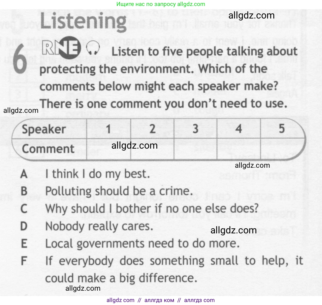 Английский язык (english), 10 класс Рабочая тетрадь (workbook), авторы: Афанасьева Ольга Васильевна (Afanasyeva Olga), Дули Дженни (Dooley Jenny), Михеева Ирина Владимировна (Mikheeva Irina), Оби Боб (Obee Bob), Эванс Вирджиния (Evans Virginia), издательство Просвещение, Москва, 2019, красного цвета, страница 18, номер 6, Условие
