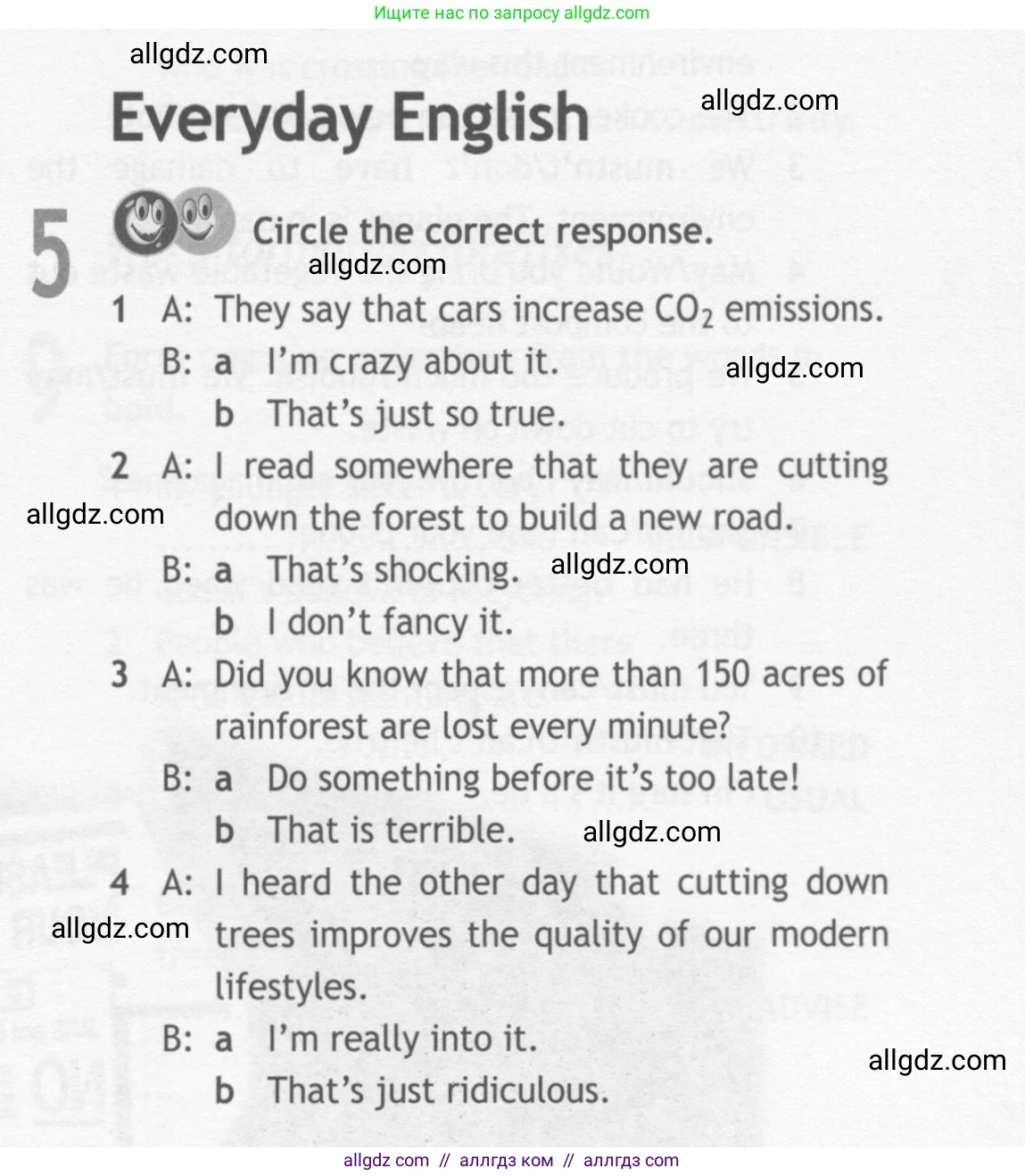 Английский язык (english), 10 класс Рабочая тетрадь (workbook), авторы: Афанасьева Ольга Васильевна (Afanasyeva Olga), Дули Дженни (Dooley Jenny), Михеева Ирина Владимировна (Mikheeva Irina), Оби Боб (Obee Bob), Эванс Вирджиния (Evans Virginia), издательство Просвещение, Москва, 2019, красного цвета, страница 29, номер 5, Условие