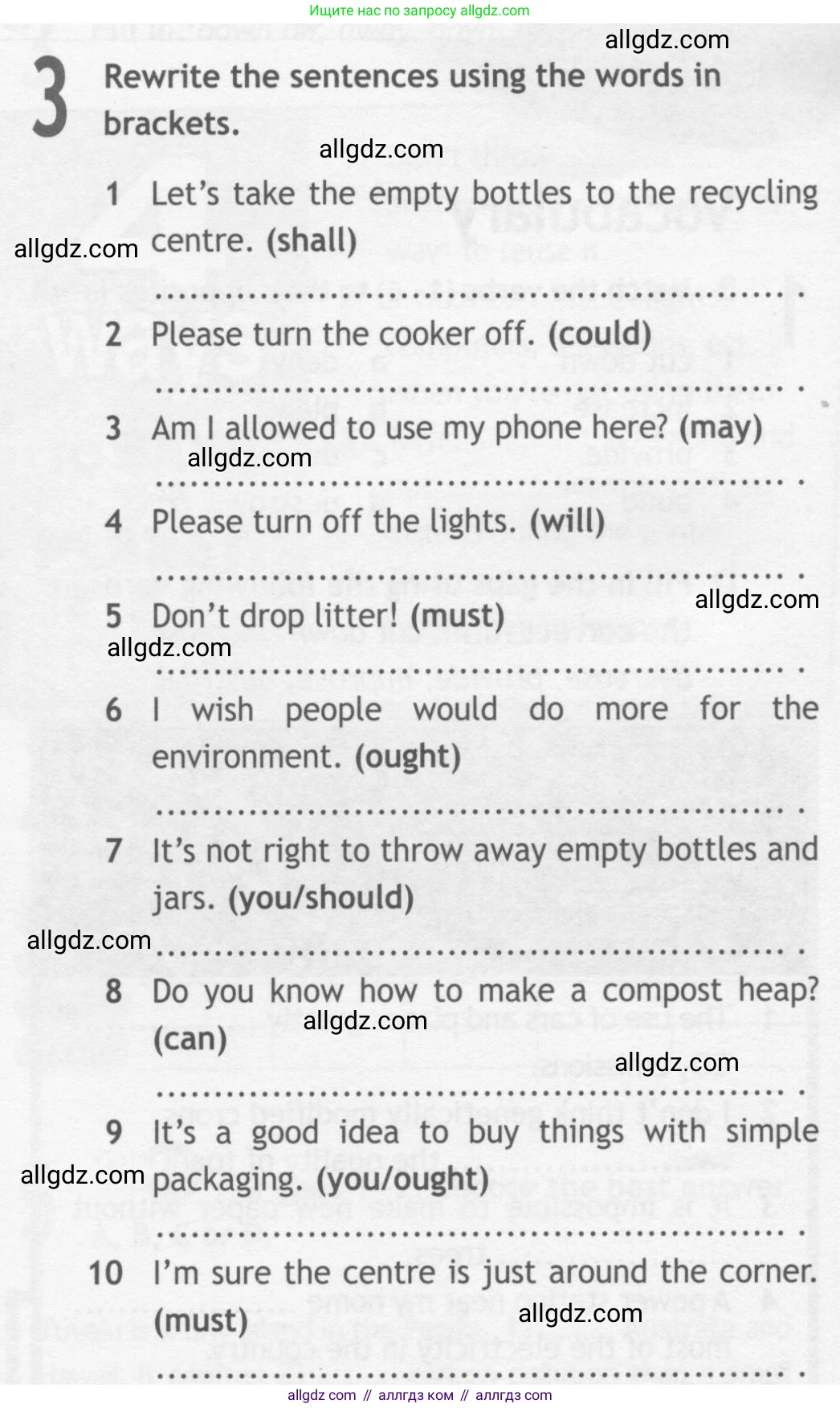 Английский язык (english), 10 класс Рабочая тетрадь (workbook), авторы: Афанасьева Ольга Васильевна (Afanasyeva Olga), Дули Дженни (Dooley Jenny), Михеева Ирина Владимировна (Mikheeva Irina), Оби Боб (Obee Bob), Эванс Вирджиния (Evans Virginia), издательство Просвещение, Москва, 2019, красного цвета, страница 30, номер 3, Условие