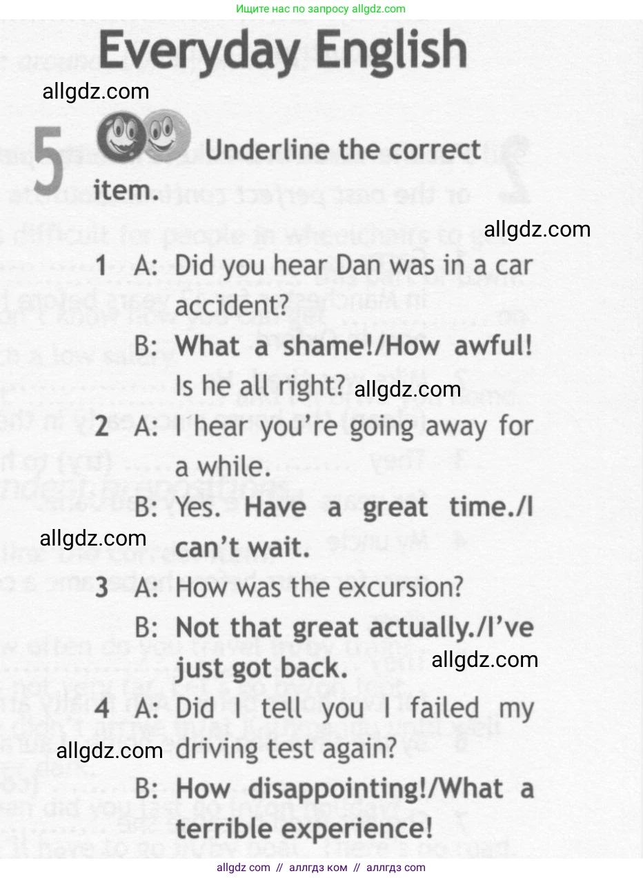 Английский язык (english), 10 класс Рабочая тетрадь (workbook), авторы: Афанасьева Ольга Васильевна (Afanasyeva Olga), Дули Дженни (Dooley Jenny), Михеева Ирина Владимировна (Mikheeva Irina), Оби Боб (Obee Bob), Эванс Вирджиния (Evans Virginia), издательство Просвещение, Москва, 2019, красного цвета, страница 37, номер 5, Условие