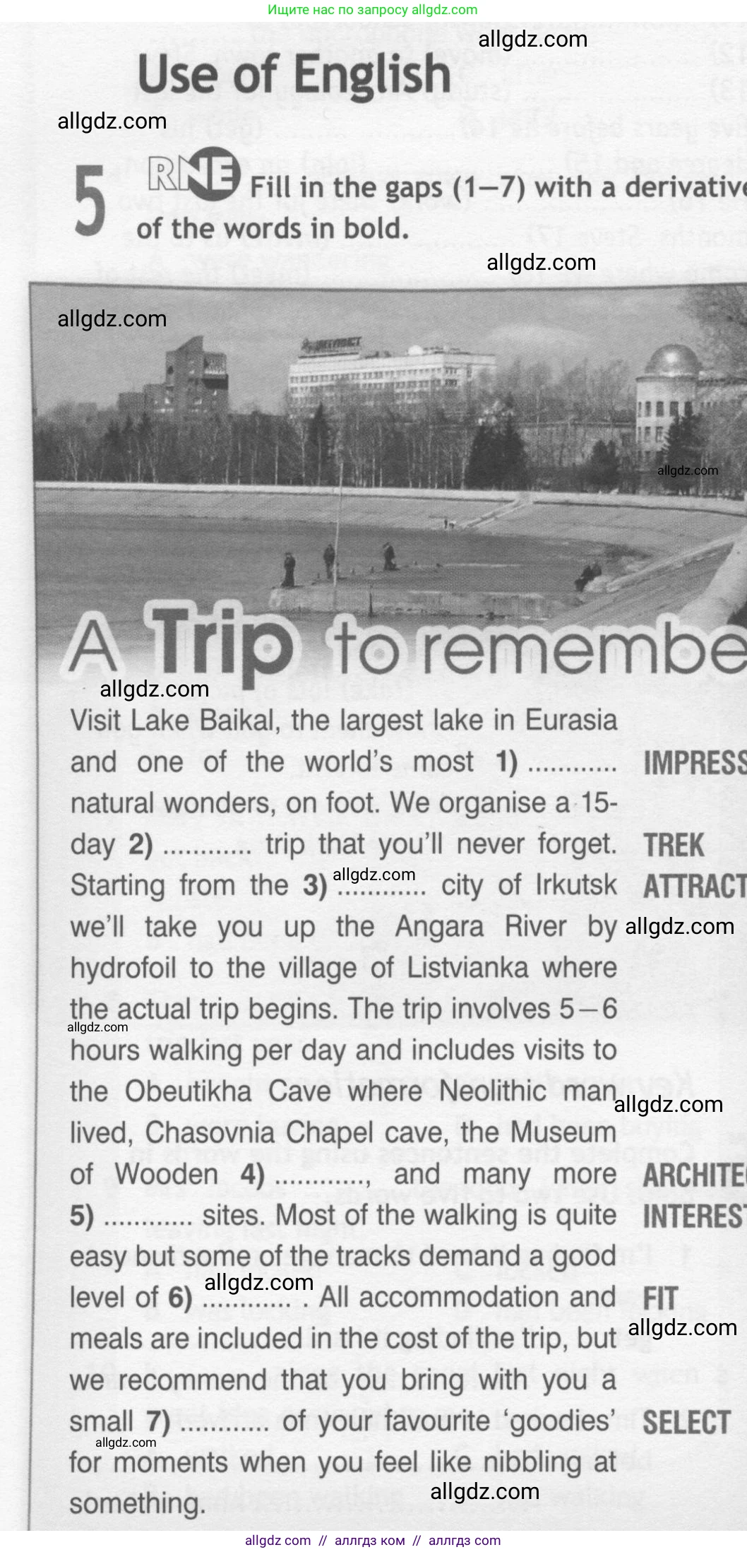 Английский язык (english), 10 класс Рабочая тетрадь (workbook), авторы: Афанасьева Ольга Васильевна (Afanasyeva Olga), Дули Дженни (Dooley Jenny), Михеева Ирина Владимировна (Mikheeva Irina), Оби Боб (Obee Bob), Эванс Вирджиния (Evans Virginia), издательство Просвещение, Москва, 2019, красного цвета, страница 40, номер 5, Условие