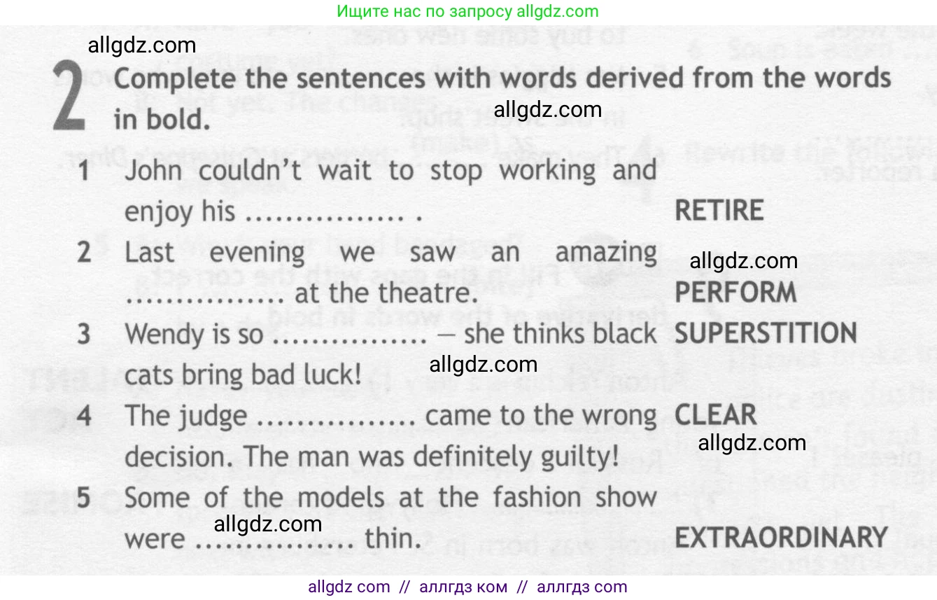 Английский язык (english), 10 класс Рабочая тетрадь (workbook), авторы: Афанасьева Ольга Васильевна (Afanasyeva Olga), Дули Дженни (Dooley Jenny), Михеева Ирина Владимировна (Mikheeva Irina), Оби Боб (Obee Bob), Эванс Вирджиния (Evans Virginia), издательство Просвещение, Москва, 2019, красного цвета, страница 56, номер 2, Условие