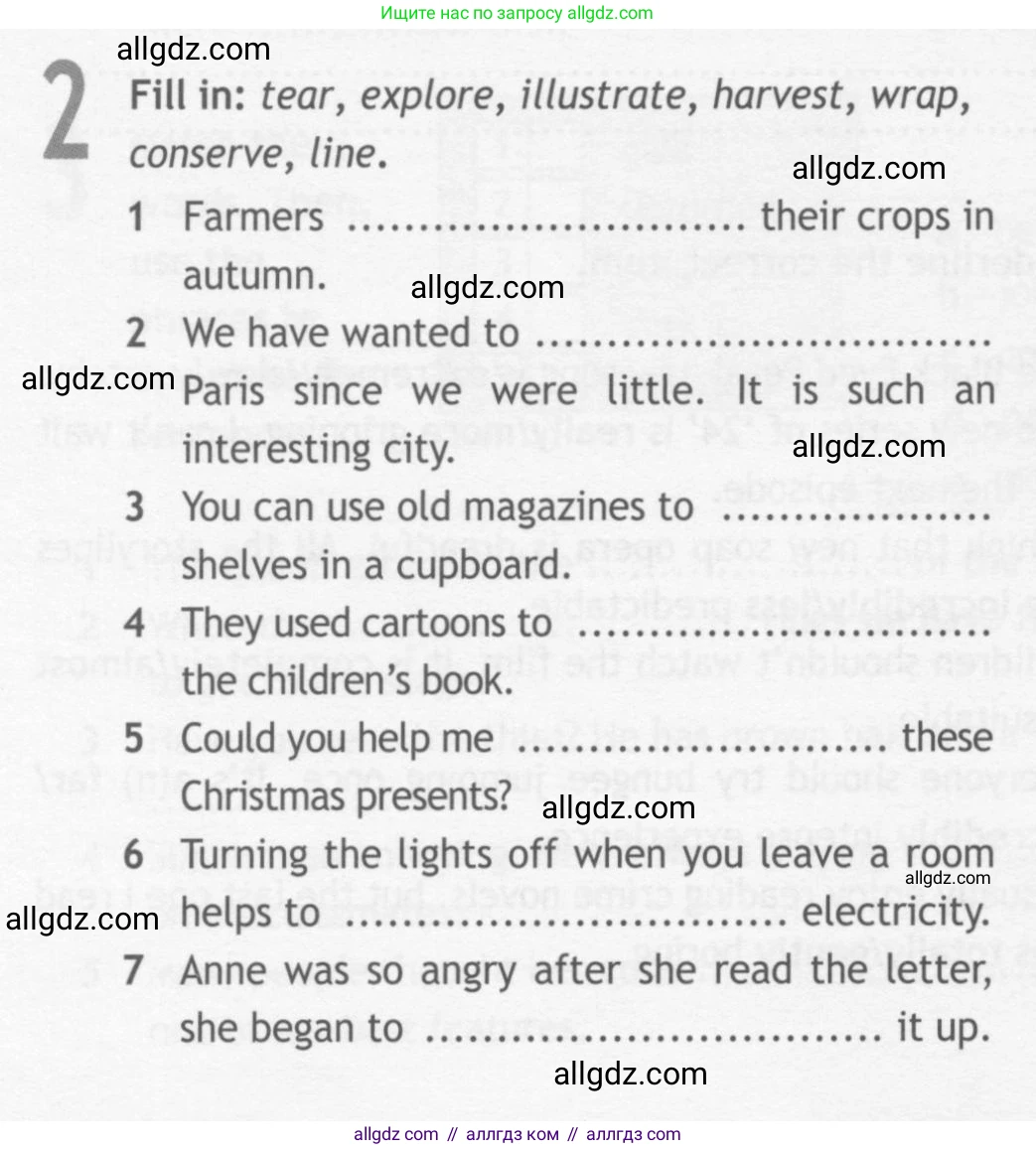 Английский язык (english), 10 класс Рабочая тетрадь (workbook), авторы: Афанасьева Ольга Васильевна (Afanasyeva Olga), Дули Дженни (Dooley Jenny), Михеева Ирина Владимировна (Mikheeva Irina), Оби Боб (Obee Bob), Эванс Вирджиния (Evans Virginia), издательство Просвещение, Москва, 2019, красного цвета, страница 58, номер 2, Условие