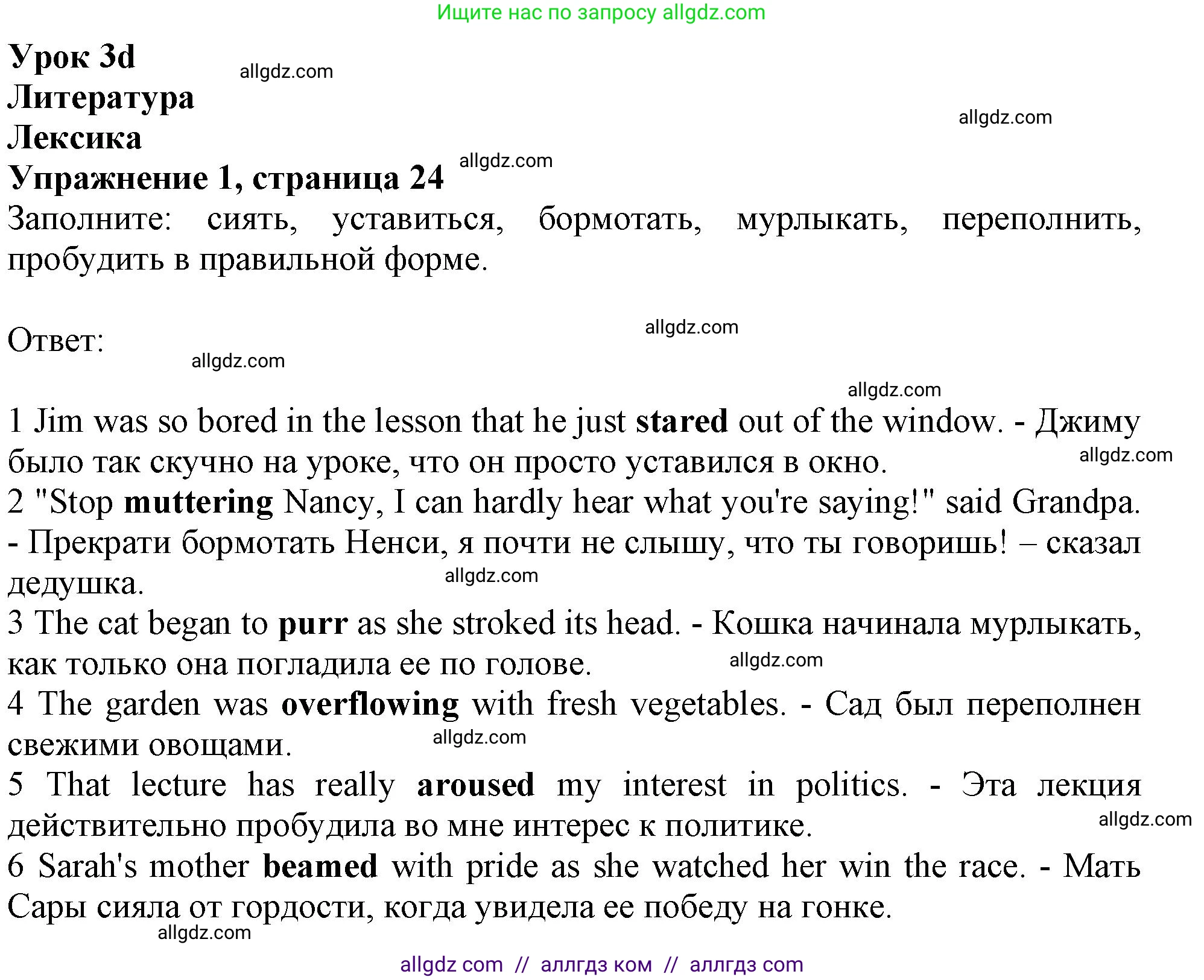 Английский язык (english), 10 класс Рабочая тетрадь (workbook), авторы: Афанасьева Ольга Васильевна (Afanasyeva Olga), Дули Дженни (Dooley Jenny), Михеева Ирина Владимировна (Mikheeva Irina), Оби Боб (Obee Bob), Эванс Вирджиния (Evans Virginia), издательство Просвещение, Москва, 2019, красного цвета, страница 24, номер 1, Решение 1