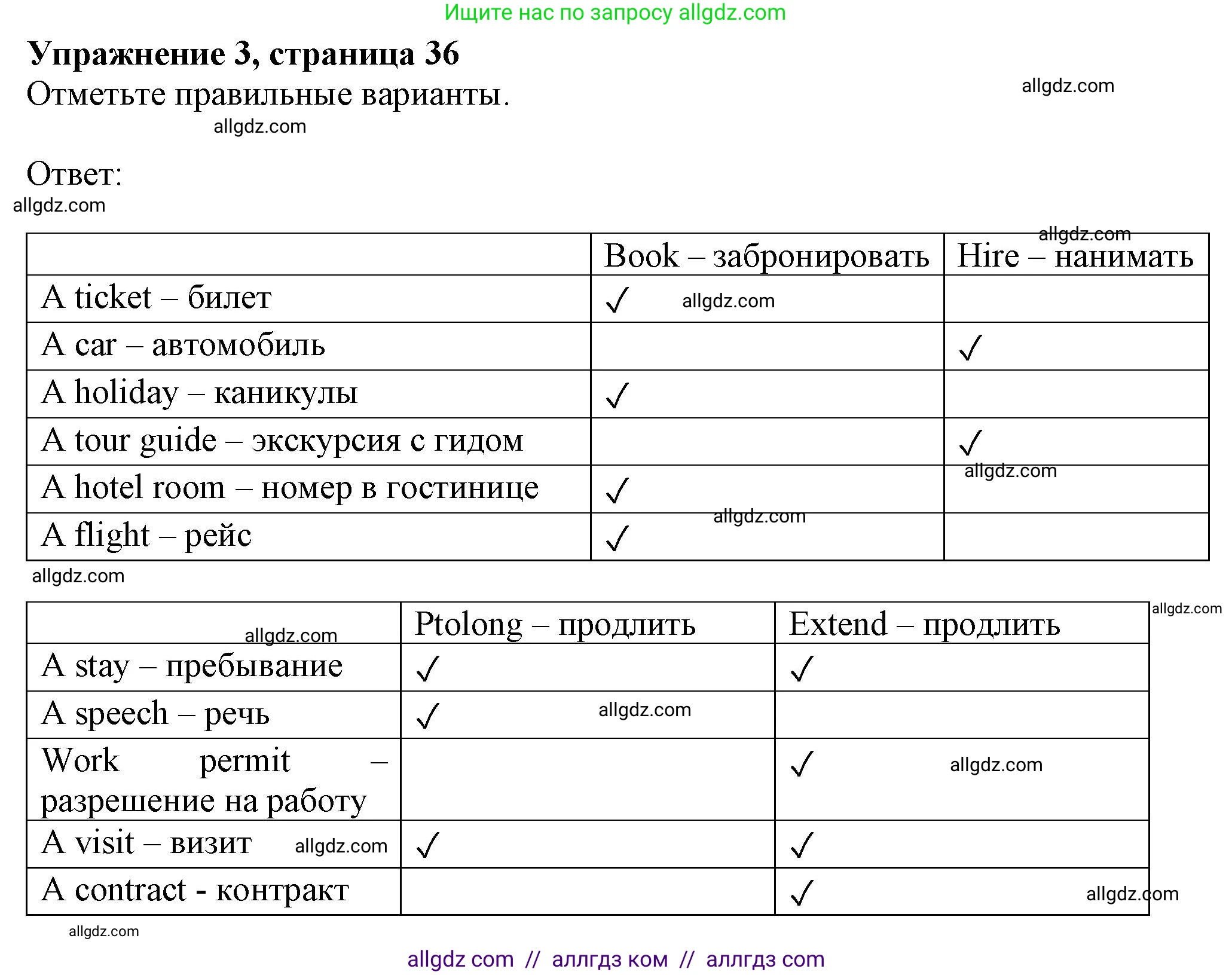 Английский язык (english), 10 класс Рабочая тетрадь (workbook), авторы: Афанасьева Ольга Васильевна (Afanasyeva Olga), Дули Дженни (Dooley Jenny), Михеева Ирина Владимировна (Mikheeva Irina), Оби Боб (Obee Bob), Эванс Вирджиния (Evans Virginia), издательство Просвещение, Москва, 2019, красного цвета, страница 36, номер 3, Решение 1