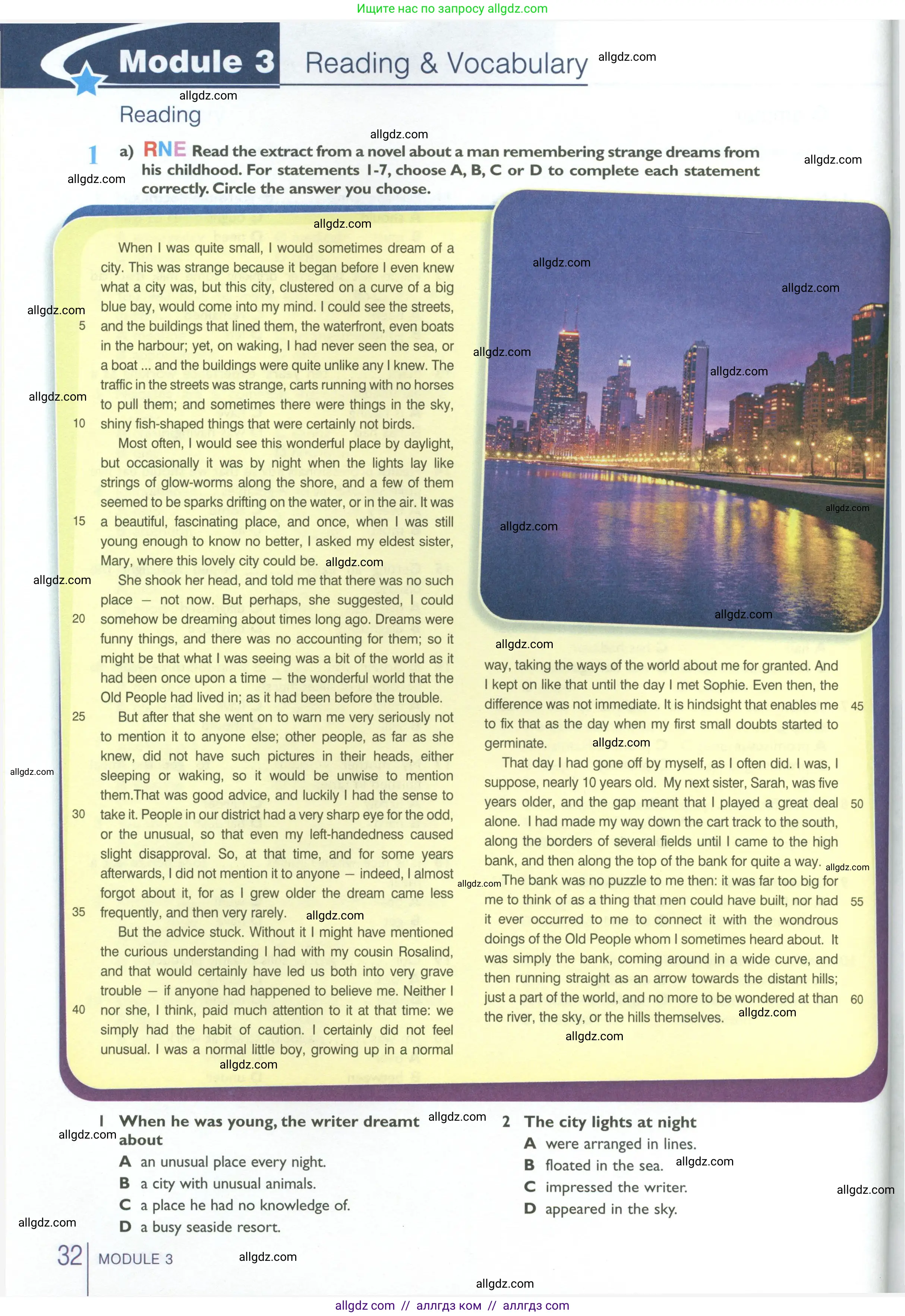 Английский язык (english), 10 класс Рабочая тетрадь (workbook), авторы: Баранова Ксения Михайловна (Baranova Ksenia), Дули Дженни (Dooley Jenny), Копылова Виктория Викторовна (Kopylova Victoria), Мильруд Радислав Петрович (Millrood Radislav), Эванс Вирджиния (Evans Virginia), издательство Просвещение, Москва, 2019, белого цвета, страница 32