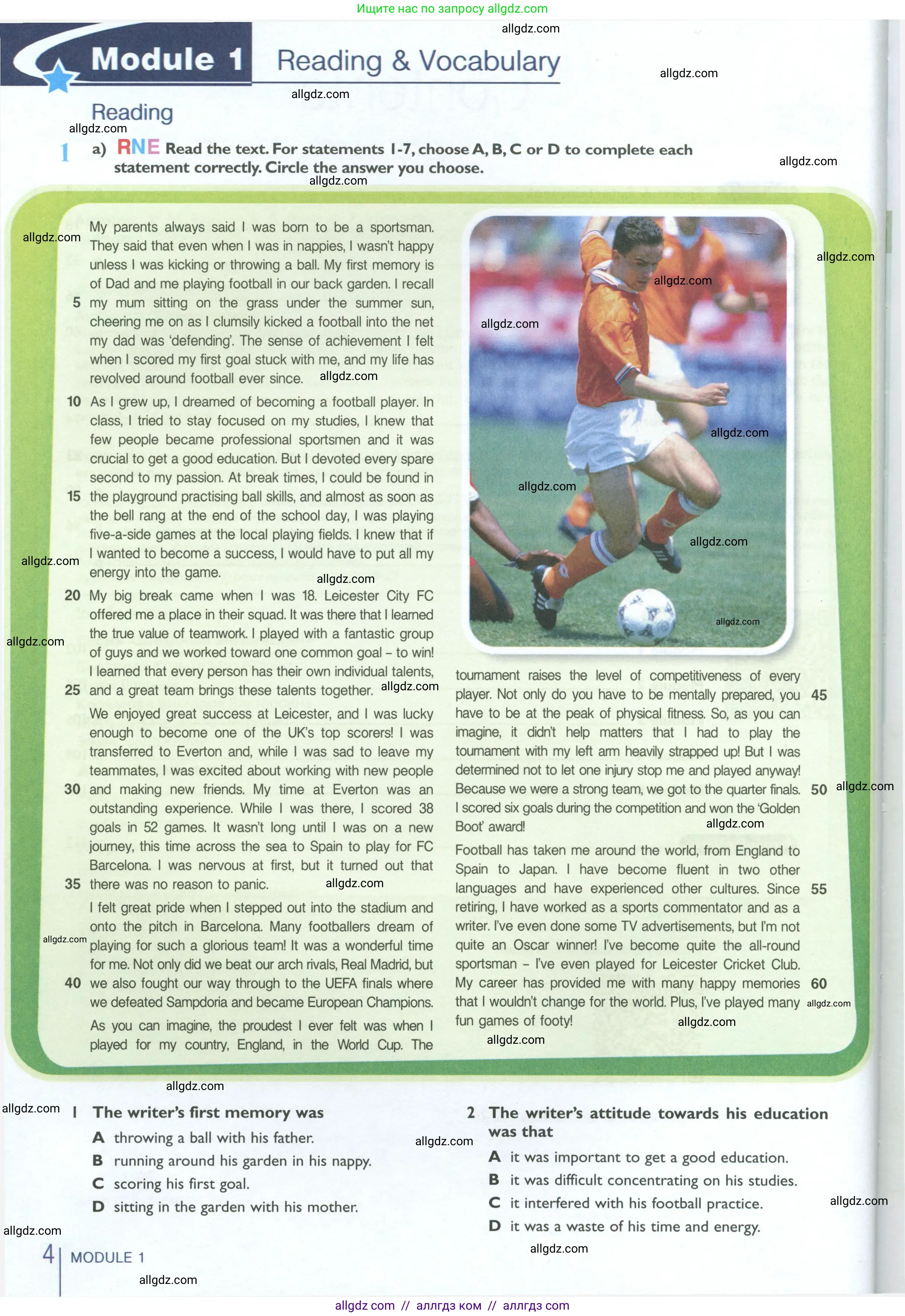 Английский язык (english), 10 класс Рабочая тетрадь (workbook), авторы: Баранова Ксения Михайловна (Baranova Ksenia), Дули Дженни (Dooley Jenny), Копылова Виктория Викторовна (Kopylova Victoria), Мильруд Радислав Петрович (Millrood Radislav), Эванс Вирджиния (Evans Virginia), издательство Просвещение, Москва, 2019, белого цвета, страница 4