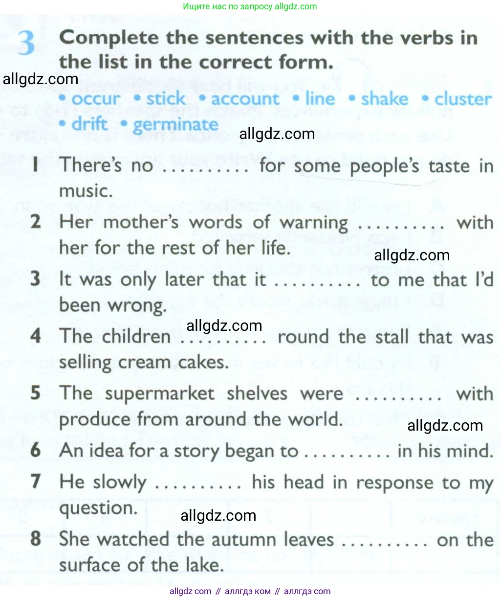 Английский язык (english), 10 класс Рабочая тетрадь (workbook), авторы: Баранова Ксения Михайловна (Baranova Ksenia), Дули Дженни (Dooley Jenny), Копылова Виктория Викторовна (Kopylova Victoria), Мильруд Радислав Петрович (Millrood Radislav), Эванс Вирджиния (Evans Virginia), издательство Просвещение, Москва, 2019, белого цвета, страница 33, номер 3, Условие