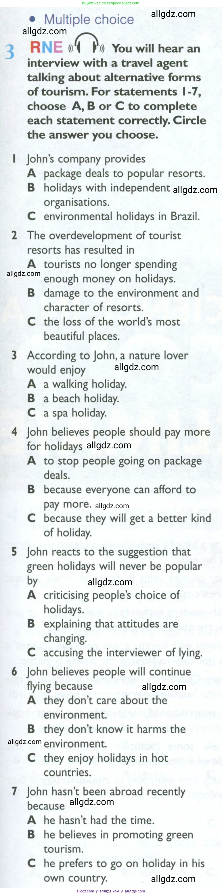 Английский язык (english), 10 класс Рабочая тетрадь (workbook), авторы: Баранова Ксения Михайловна (Baranova Ksenia), Дули Дженни (Dooley Jenny), Копылова Виктория Викторовна (Kopylova Victoria), Мильруд Радислав Петрович (Millrood Radislav), Эванс Вирджиния (Evans Virginia), издательство Просвещение, Москва, 2019, белого цвета, страница 35, номер 3, Условие