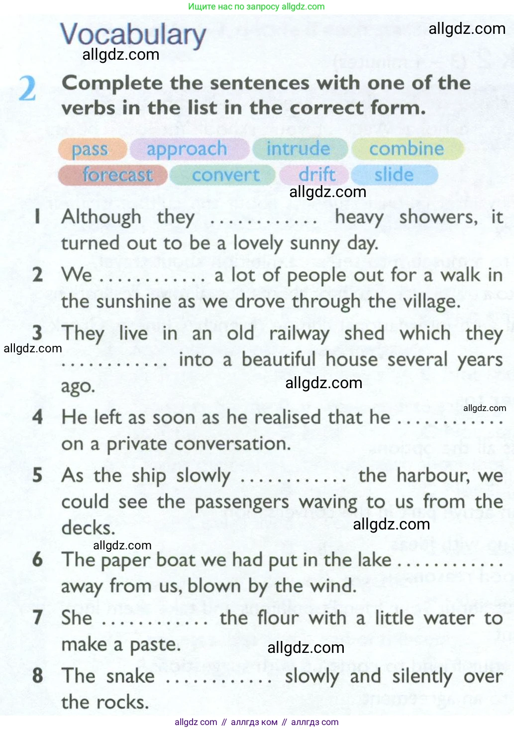 Английский язык (english), 10 класс Рабочая тетрадь (workbook), авторы: Баранова Ксения Михайловна (Baranova Ksenia), Дули Дженни (Dooley Jenny), Копылова Виктория Викторовна (Kopylova Victoria), Мильруд Радислав Петрович (Millrood Radislav), Эванс Вирджиния (Evans Virginia), издательство Просвещение, Москва, 2019, белого цвета, страница 36, номер 2, Условие