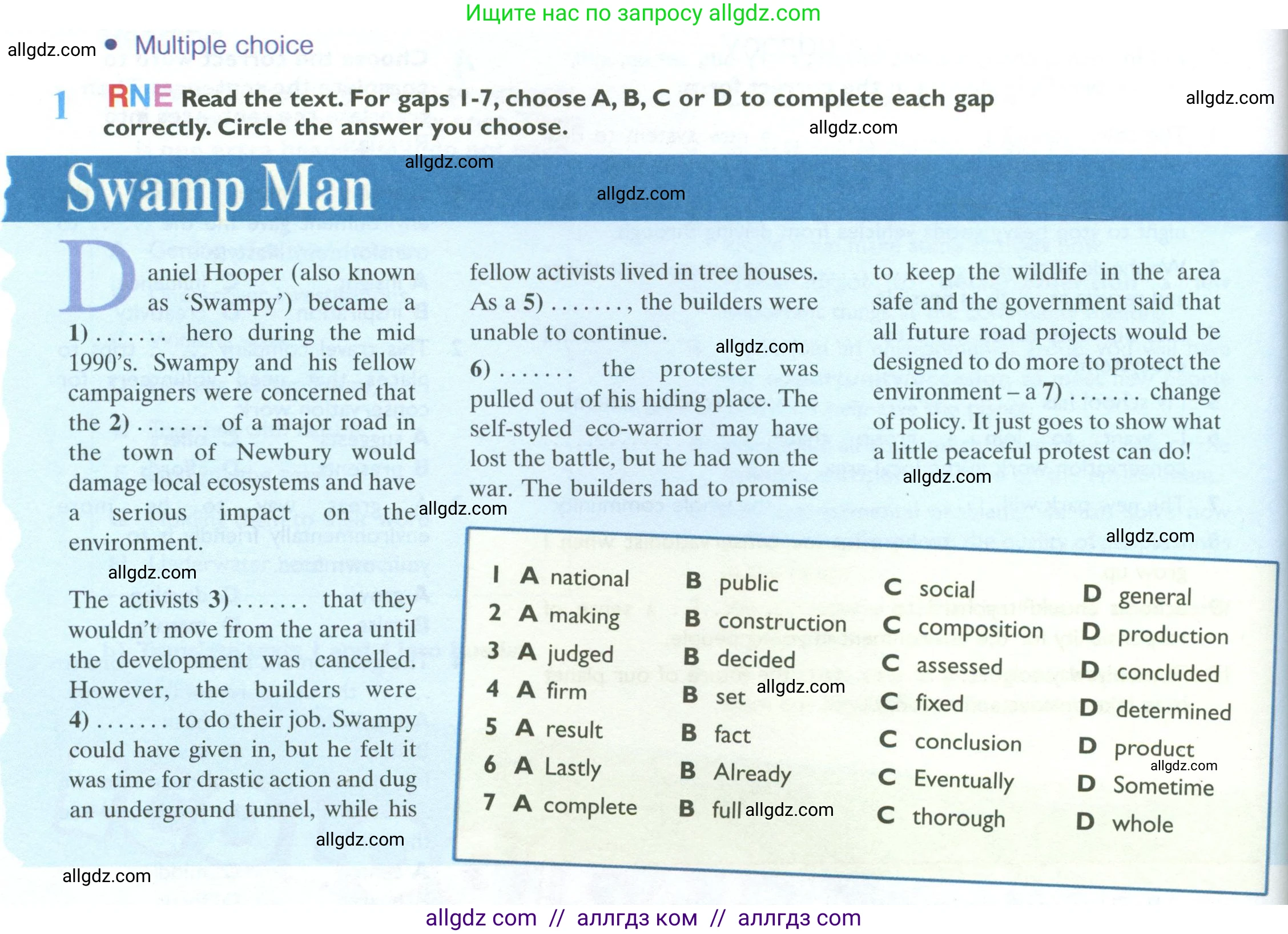 Английский язык (english), 10 класс Рабочая тетрадь (workbook), авторы: Баранова Ксения Михайловна (Baranova Ksenia), Дули Дженни (Dooley Jenny), Копылова Виктория Викторовна (Kopylova Victoria), Мильруд Радислав Петрович (Millrood Radislav), Эванс Вирджиния (Evans Virginia), издательство Просвещение, Москва, 2019, белого цвета, страница 54, номер 1, Условие