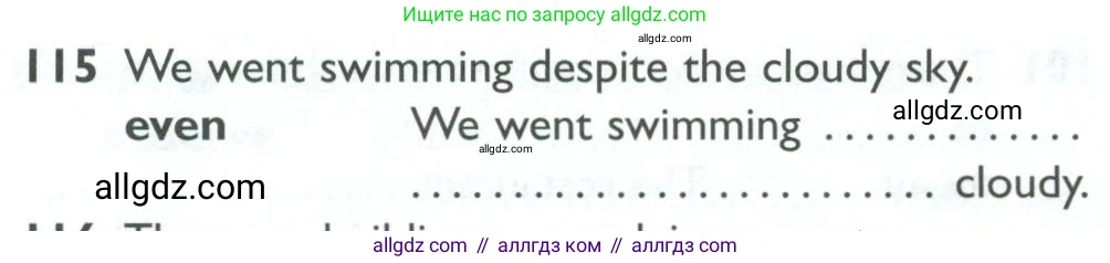 Английский язык (english), 10 класс Рабочая тетрадь (workbook), авторы: Баранова Ксения Михайловна (Baranova Ksenia), Дули Дженни (Dooley Jenny), Копылова Виктория Викторовна (Kopylova Victoria), Мильруд Радислав Петрович (Millrood Radislav), Эванс Вирджиния (Evans Virginia), издательство Просвещение, Москва, 2019, белого цвета, страница 78, номер 115, Условие