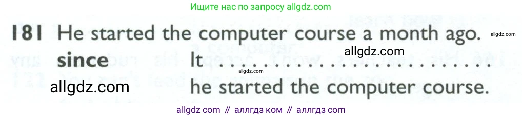 Английский язык (english), 10 класс Рабочая тетрадь (workbook), авторы: Баранова Ксения Михайловна (Baranova Ksenia), Дули Дженни (Dooley Jenny), Копылова Виктория Викторовна (Kopylova Victoria), Мильруд Радислав Петрович (Millrood Radislav), Эванс Вирджиния (Evans Virginia), издательство Просвещение, Москва, 2019, белого цвета, страница 80, номер 181, Условие
