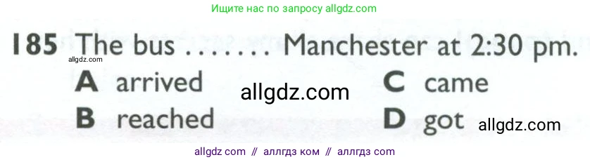 Английский язык (english), 10 класс Рабочая тетрадь (workbook), авторы: Баранова Ксения Михайловна (Baranova Ksenia), Дули Дженни (Dooley Jenny), Копылова Виктория Викторовна (Kopylova Victoria), Мильруд Радислав Петрович (Millrood Radislav), Эванс Вирджиния (Evans Virginia), издательство Просвещение, Москва, 2019, белого цвета, страница 89, номер 185, Условие