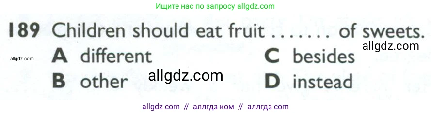 Английский язык (english), 10 класс Рабочая тетрадь (workbook), авторы: Баранова Ксения Михайловна (Baranova Ksenia), Дули Дженни (Dooley Jenny), Копылова Виктория Викторовна (Kopylova Victoria), Мильруд Радислав Петрович (Millrood Radislav), Эванс Вирджиния (Evans Virginia), издательство Просвещение, Москва, 2019, белого цвета, страница 89, номер 189, Условие