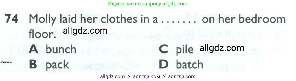 Английский язык (english), 10 класс Рабочая тетрадь (workbook), авторы: Баранова Ксения Михайловна (Baranova Ksenia), Дули Дженни (Dooley Jenny), Копылова Виктория Викторовна (Kopylova Victoria), Мильруд Радислав Петрович (Millrood Radislav), Эванс Вирджиния (Evans Virginia), издательство Просвещение, Москва, 2019, белого цвета, страница 85, номер 74, Условие