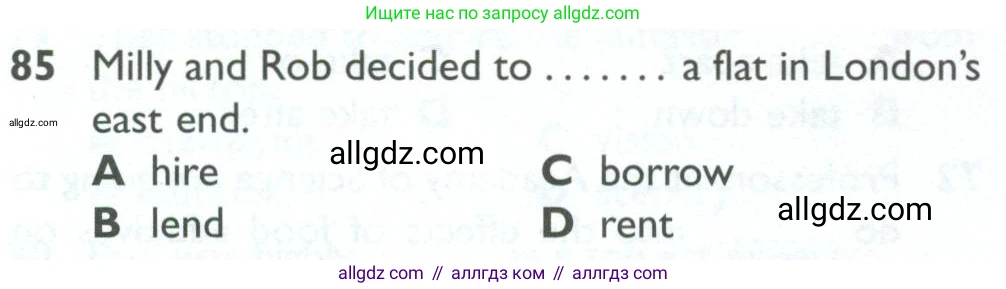 Английский язык (english), 10 класс Рабочая тетрадь (workbook), авторы: Баранова Ксения Михайловна (Baranova Ksenia), Дули Дженни (Dooley Jenny), Копылова Виктория Викторовна (Kopylova Victoria), Мильруд Радислав Петрович (Millrood Radislav), Эванс Вирджиния (Evans Virginia), издательство Просвещение, Москва, 2019, белого цвета, страница 86, номер 85, Условие