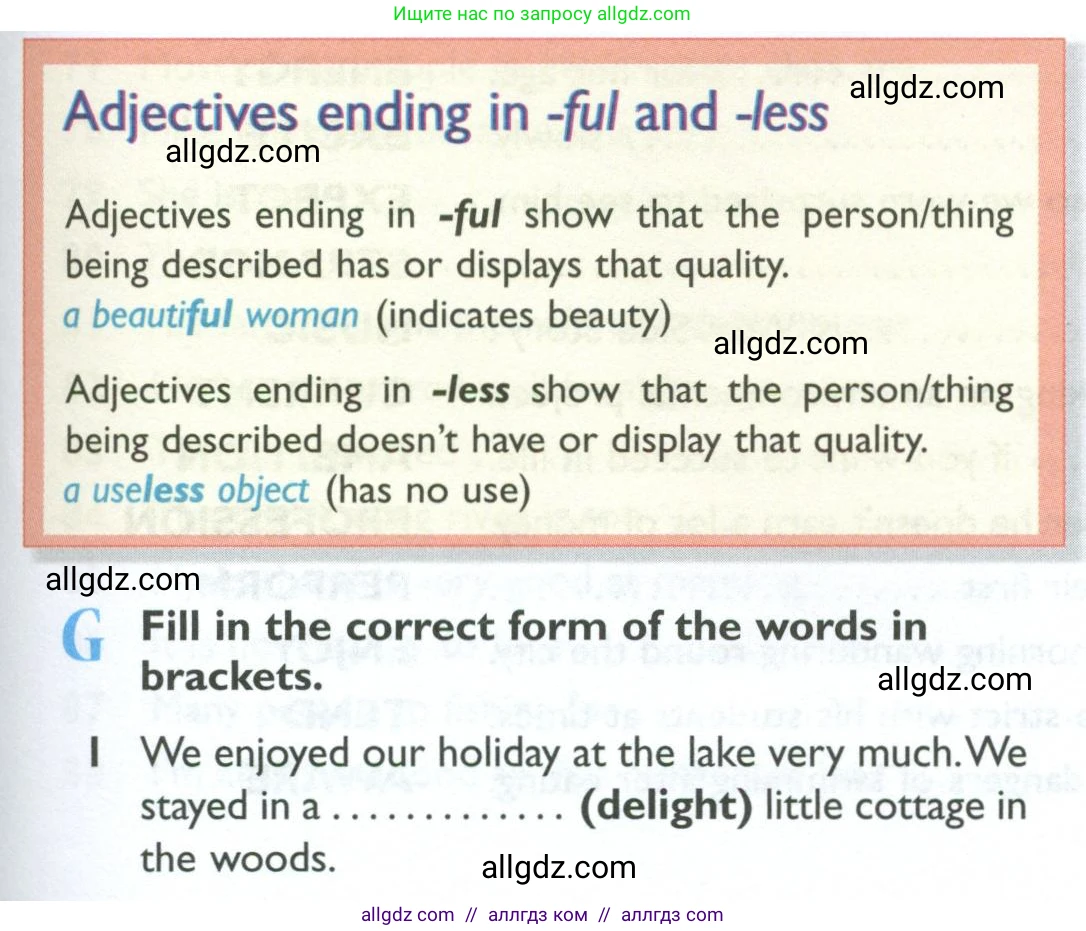 Английский язык (english), 10 класс Рабочая тетрадь (workbook), авторы: Баранова Ксения Михайловна (Baranova Ksenia), Дули Дженни (Dooley Jenny), Копылова Виктория Викторовна (Kopylova Victoria), Мильруд Радислав Петрович (Millrood Radislav), Эванс Вирджиния (Evans Virginia), издательство Просвещение, Москва, 2019, белого цвета, страница 91, номер G, Условие