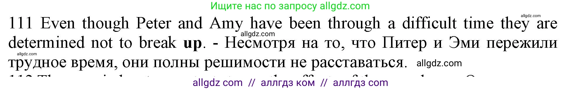 Английский язык (english), 10 класс Рабочая тетрадь (workbook), авторы: Баранова Ксения Михайловна (Baranova Ksenia), Дули Дженни (Dooley Jenny), Копылова Виктория Викторовна (Kopylova Victoria), Мильруд Радислав Петрович (Millrood Radislav), Эванс Вирджиния (Evans Virginia), издательство Просвещение, Москва, 2019, белого цвета, страница 101, номер 111, Решение 1