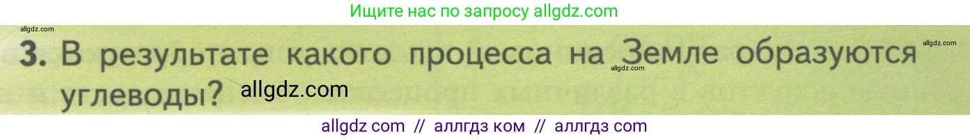 Биология, 10 класс Учебник, авторы: Пасечник Владимир Васильевич, Каменский Андрей Александрович, Рубцов Александр Михайлович, Швецов Глеб Геннадьевич, Гапонюк Зоя Георгиевна, издательство Просвещение, Москва, 2018, зелёного цвета, страница 63, номер 3, Условие