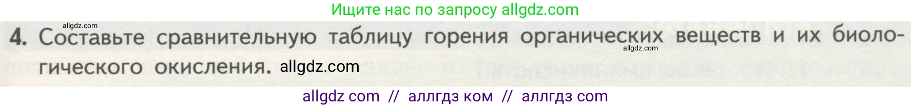 Биология, 10 класс Учебник, авторы: Пасечник Владимир Васильевич, Каменский Андрей Александрович, Рубцов Александр Михайлович, Швецов Глеб Геннадьевич, Гапонюк Зоя Георгиевна, издательство Просвещение, Москва, 2018, зелёного цвета, страница 67, номер 4, Условие