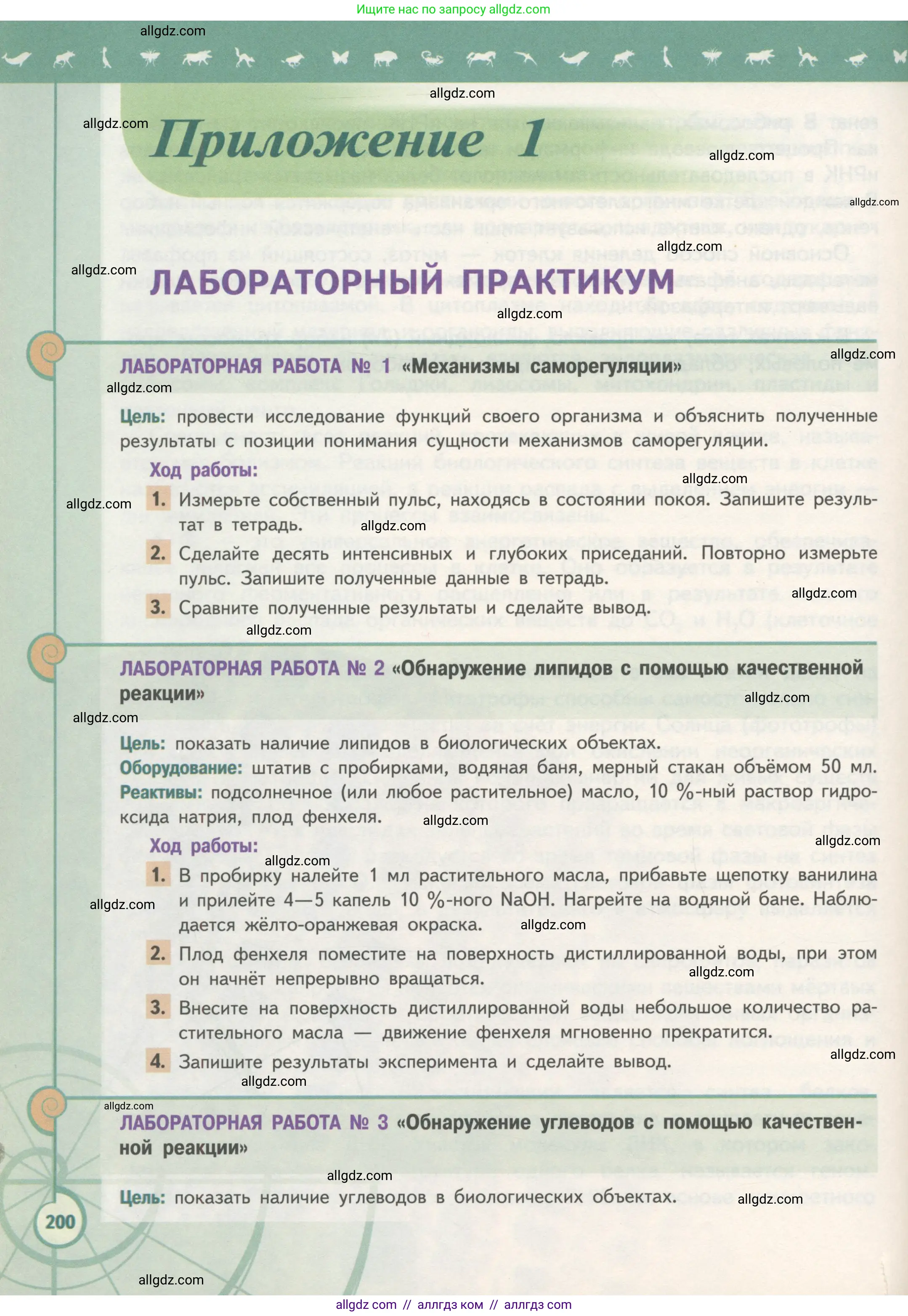 Биология, 10 класс Учебник, авторы: Пасечник Владимир Васильевич, Каменский Андрей Александрович, Рубцов Александр Михайлович, Швецов Глеб Геннадьевич, Гапонюк Зоя Георгиевна, издательство Просвещение, Москва, 2018, зелёного цвета, страница 200