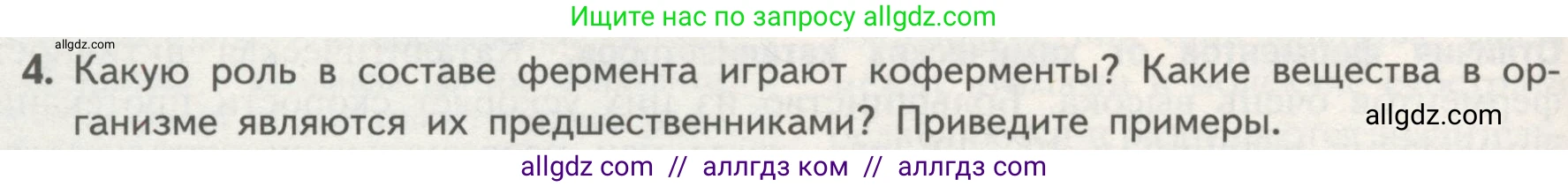 Биология, 10 класс Учебник, авторы: Пасечник Владимир Васильевич, Каменский Андрей Александрович, Рубцов Александр Михайлович, Швецов Глеб Геннадьевич, Гапонюк Зоя Георгиевна, издательство Просвещение, Москва, 2018, зелёного цвета, страница 84, номер 4, Условие
