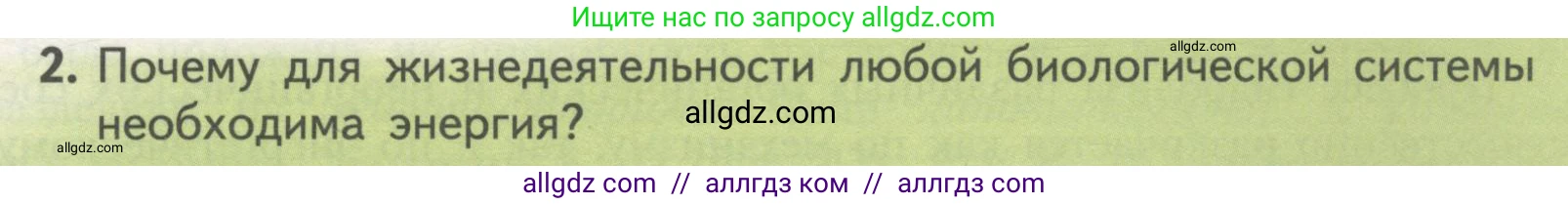 Биология, 10 класс Учебник, авторы: Пасечник Владимир Васильевич, Каменский Андрей Александрович, Рубцов Александр Михайлович, Швецов Глеб Геннадьевич, Гапонюк Зоя Георгиевна, издательство Просвещение, Москва, 2018, зелёного цвета, страница 93, номер 2, Условие