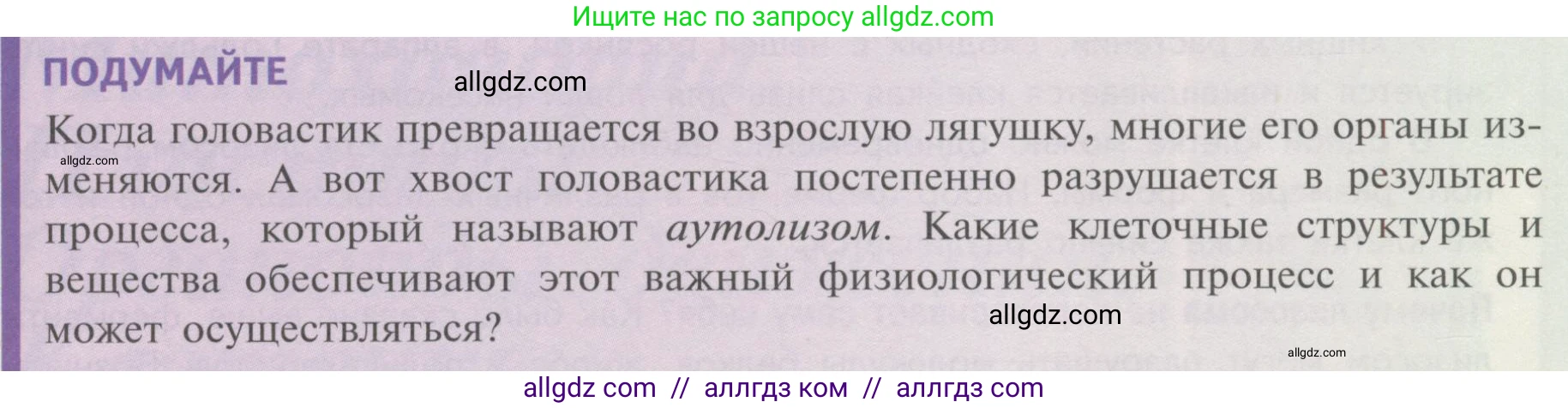 Биология, 10 класс Учебник, авторы: Пасечник Владимир Васильевич, Каменский Андрей Александрович, Рубцов Александр Михайлович, Швецов Глеб Геннадьевич, Гапонюк Зоя Георгиевна, издательство Просвещение, Москва, 2018, зелёного цвета, страница 135, Условие