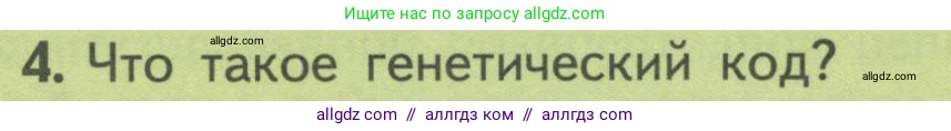 Биология, 10 класс Учебник, авторы: Пасечник Владимир Васильевич, Каменский Андрей Александрович, Рубцов Александр Михайлович, Швецов Глеб Геннадьевич, Гапонюк Зоя Георгиевна, издательство Просвещение, Москва, 2018, зелёного цвета, страница 178, номер 4, Условие