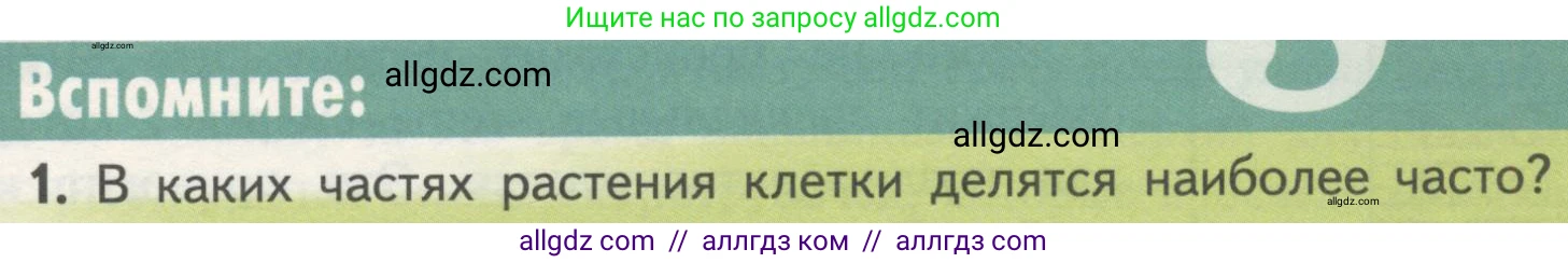 Биология, 10 класс Учебник, авторы: Пасечник Владимир Васильевич, Каменский Андрей Александрович, Рубцов Александр Михайлович, Швецов Глеб Геннадьевич, Гапонюк Зоя Георгиевна, издательство Просвещение, Москва, 2018, зелёного цвета, страница 183, номер 1, Условие