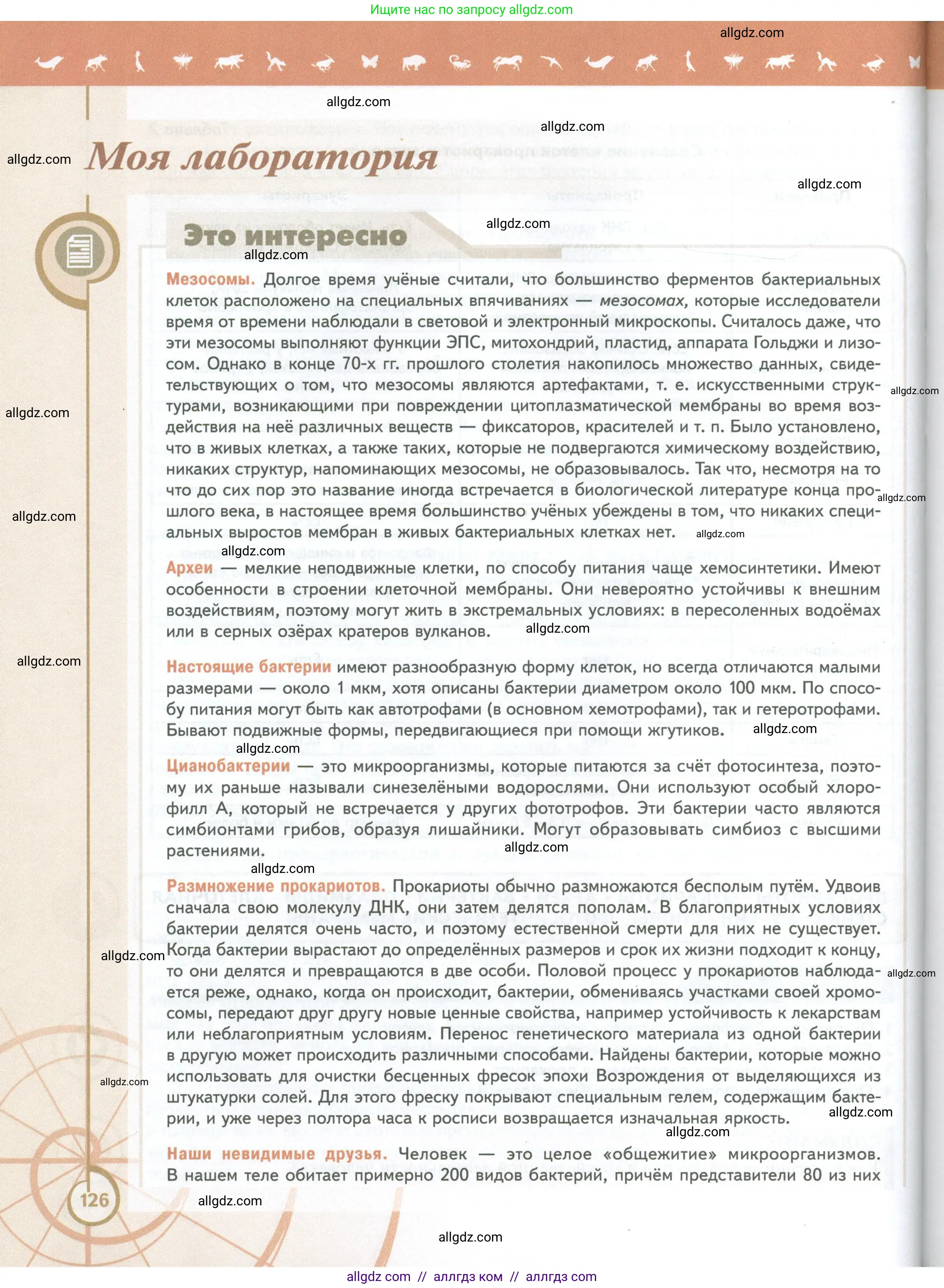Биология, 10 класс Учебник, авторы: Пасечник Владимир Васильевич, Каменский Андрей Александрович, Рубцов Александр Михайлович, Швецов Глеб Геннадьевич, Абовян Леван Арташесович, Гапонюк Зоя Георгиевна, издательство Просвещение, Москва, 2024, коричневого цвета, страница 126