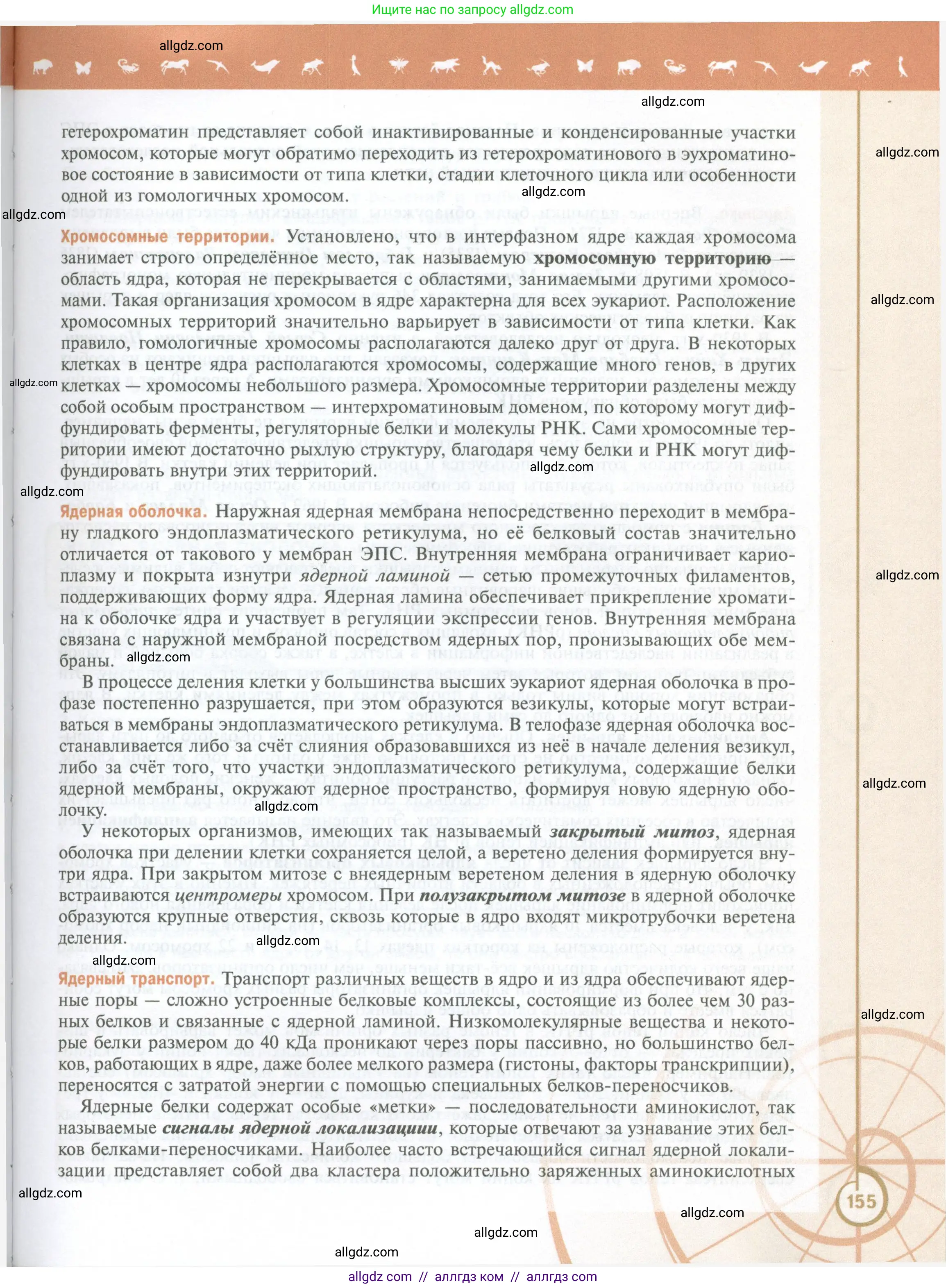 Биология, 10 класс Учебник, авторы: Пасечник Владимир Васильевич, Каменский Андрей Александрович, Рубцов Александр Михайлович, Швецов Глеб Геннадьевич, Абовян Леван Арташесович, Гапонюк Зоя Георгиевна, издательство Просвещение, Москва, 2024, коричневого цвета, страница 155