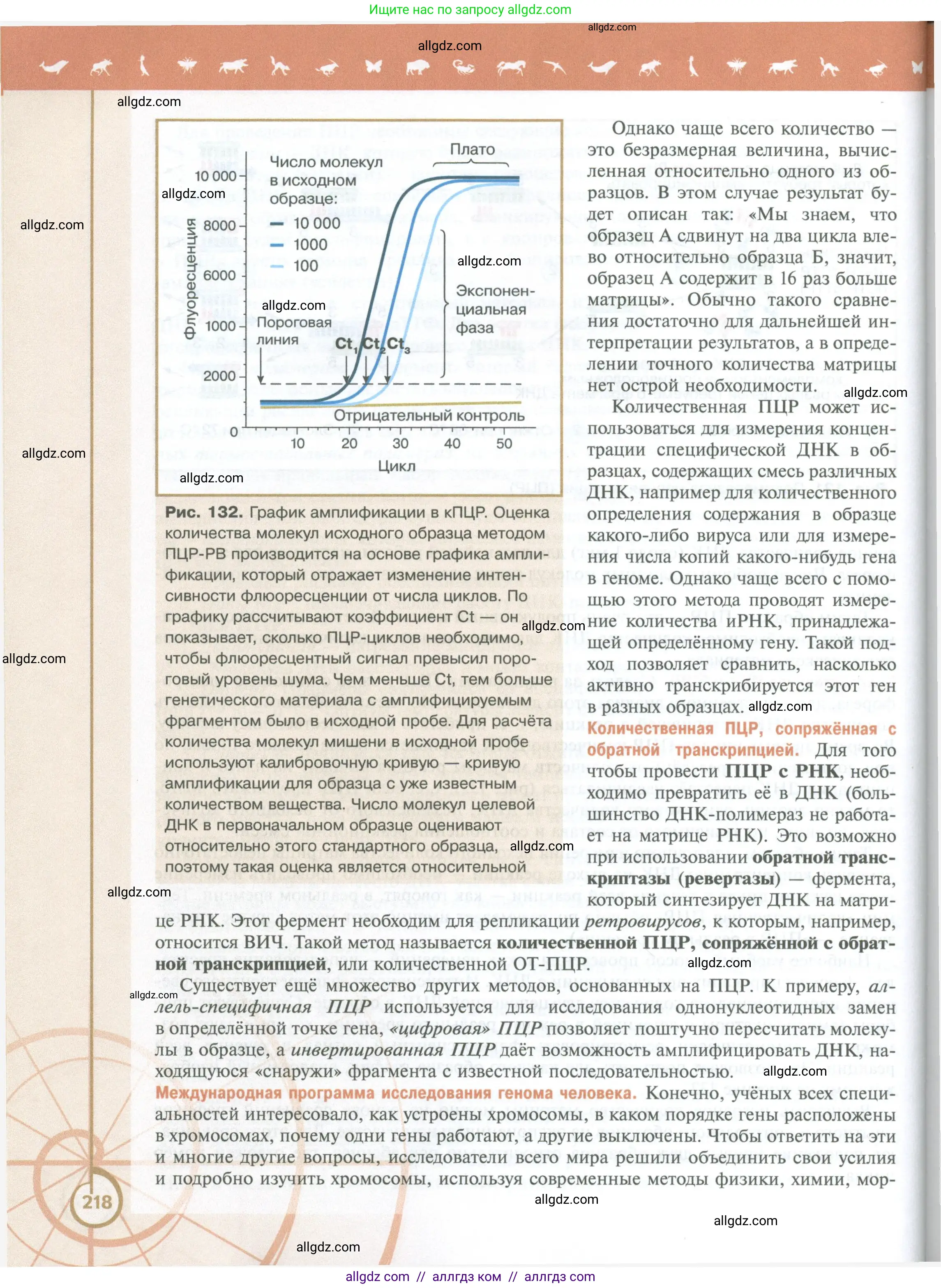 Биология, 10 класс Учебник, авторы: Пасечник Владимир Васильевич, Каменский Андрей Александрович, Рубцов Александр Михайлович, Швецов Глеб Геннадьевич, Абовян Леван Арташесович, Гапонюк Зоя Георгиевна, издательство Просвещение, Москва, 2024, коричневого цвета, страница 218