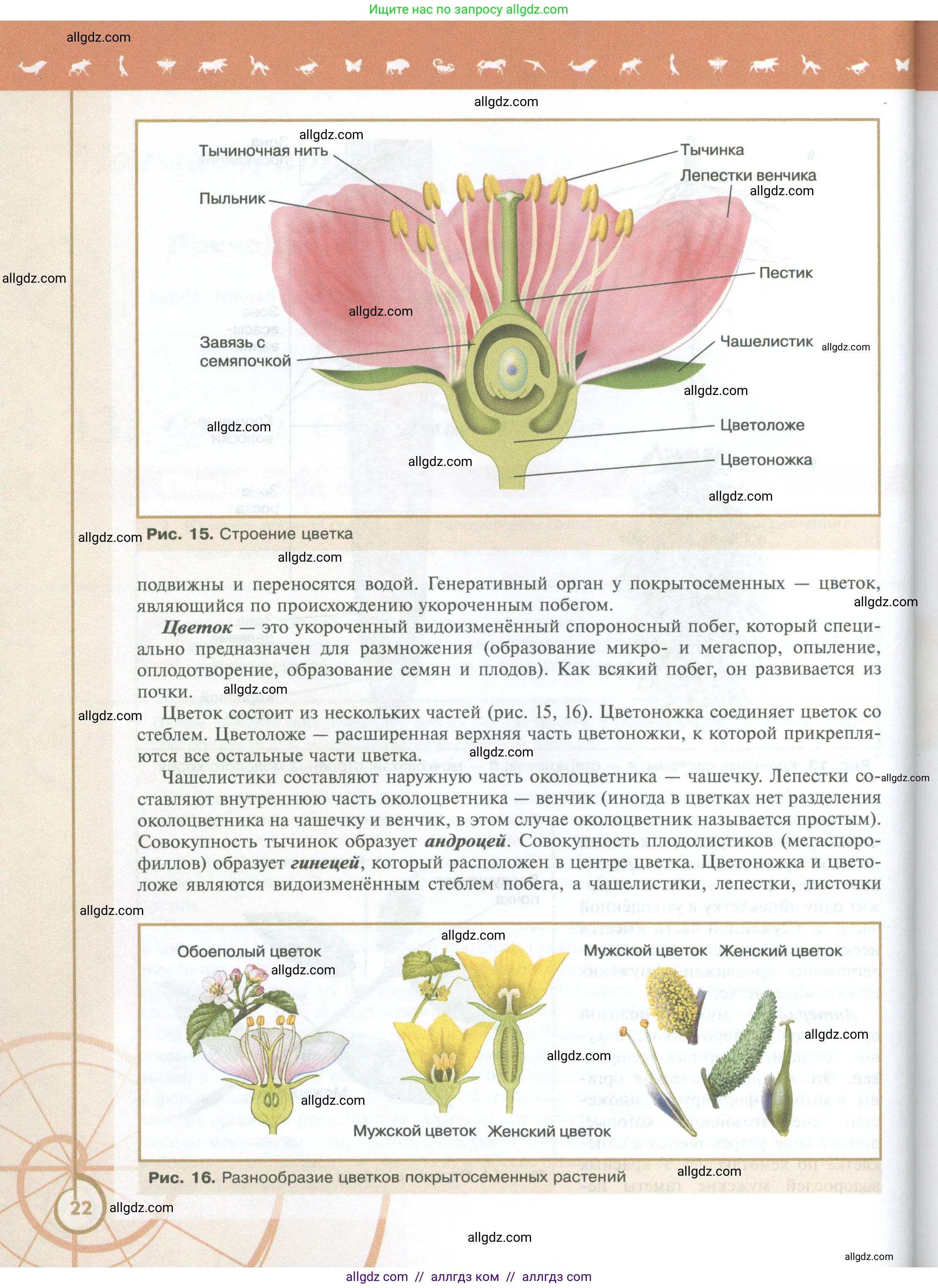Биология, 10 класс Учебник, авторы: Пасечник Владимир Васильевич, Каменский Андрей Александрович, Рубцов Александр Михайлович, Швецов Глеб Геннадьевич, Абовян Леван Арташесович, Гапонюк Зоя Георгиевна, издательство Просвещение, Москва, 2024, коричневого цвета, страница 22