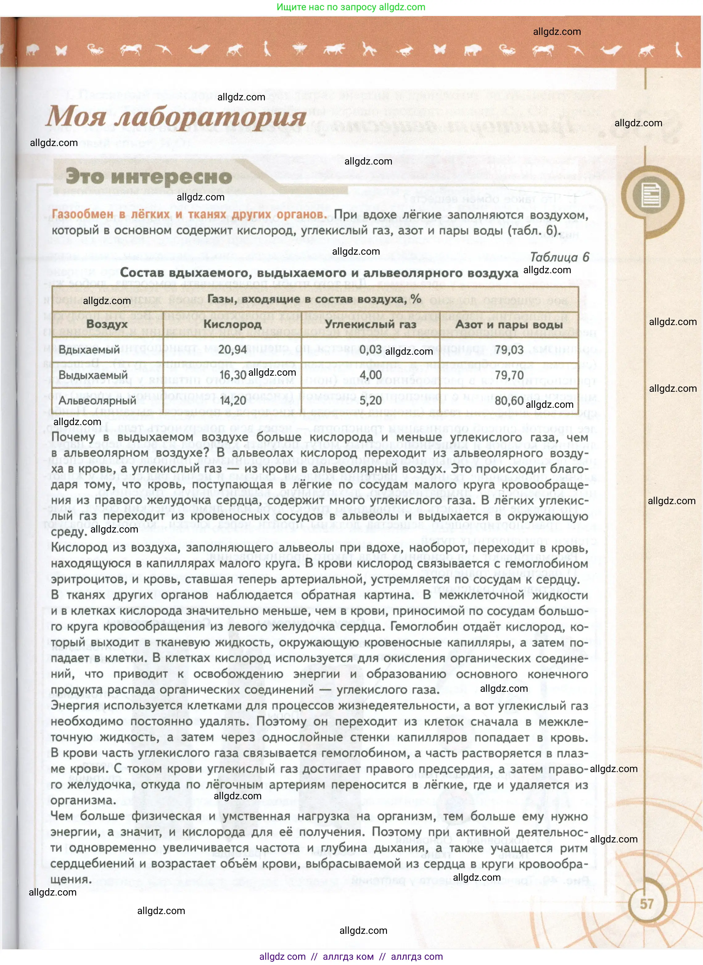 Биология, 10 класс Учебник, авторы: Пасечник Владимир Васильевич, Каменский Андрей Александрович, Рубцов Александр Михайлович, Швецов Глеб Геннадьевич, Абовян Леван Арташесович, Гапонюк Зоя Георгиевна, издательство Просвещение, Москва, 2024, коричневого цвета, страница 57