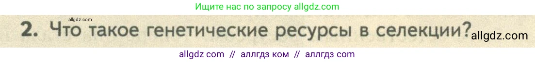 Биология, 10 класс Учебник, авторы: Пасечник Владимир Васильевич, Каменский Андрей Александрович, Рубцов Александр Михайлович, Швецов Глеб Геннадьевич, Абовян Леван Арташесович, Гапонюк Зоя Георгиевна, издательство Просвещение, Москва, 2024, коричневого цвета, Часть 2, страница 249, номер 2, Условие