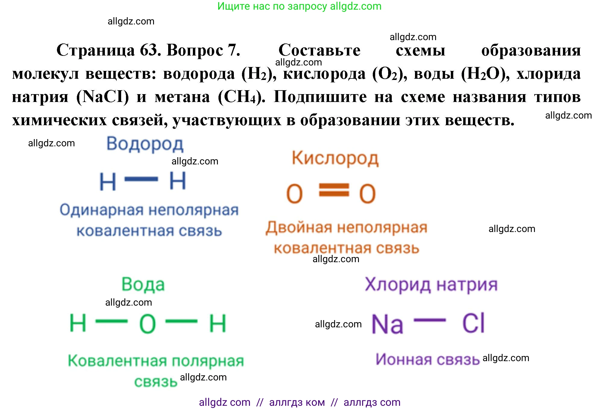 Биология, 10 класс Учебник, авторы: Пасечник Владимир Васильевич, Каменский Андрей Александрович, Рубцов Александр Михайлович, Швецов Глеб Геннадьевич, Абовян Леван Арташесович, Гапонюк Зоя Георгиевна, издательство Просвещение, Москва, 2024, коричневого цвета, Часть 1, страница 63, номер 7, Решение