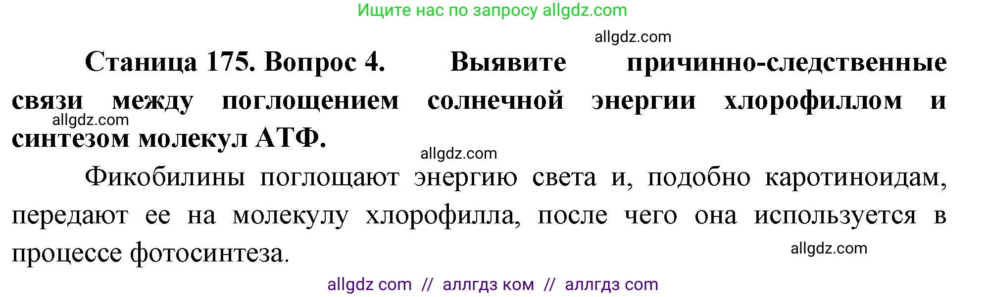 Биология, 10 класс Учебник, авторы: Пасечник Владимир Васильевич, Каменский Андрей Александрович, Рубцов Александр Михайлович, Швецов Глеб Геннадьевич, Абовян Леван Арташесович, Гапонюк Зоя Георгиевна, издательство Просвещение, Москва, 2024, коричневого цвета, Часть 1, страница 175, номер 4, Решение