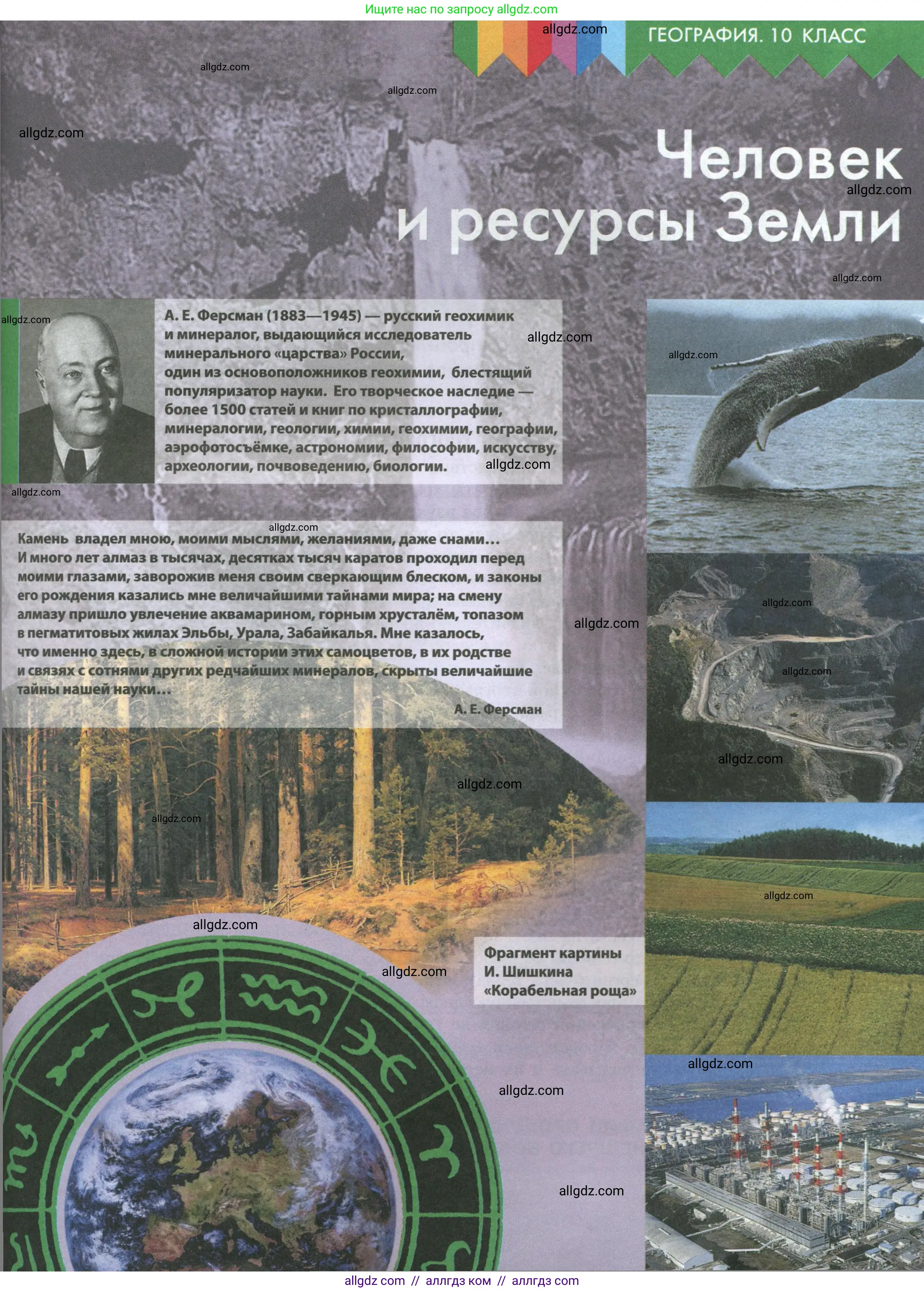 География, 10 класс Учебник, авторы: Гладкий Юрий Никифорович, Николина Вера Викторовна, издательство Просвещение, Москва, 2019, жёлтого цвета, страница 5