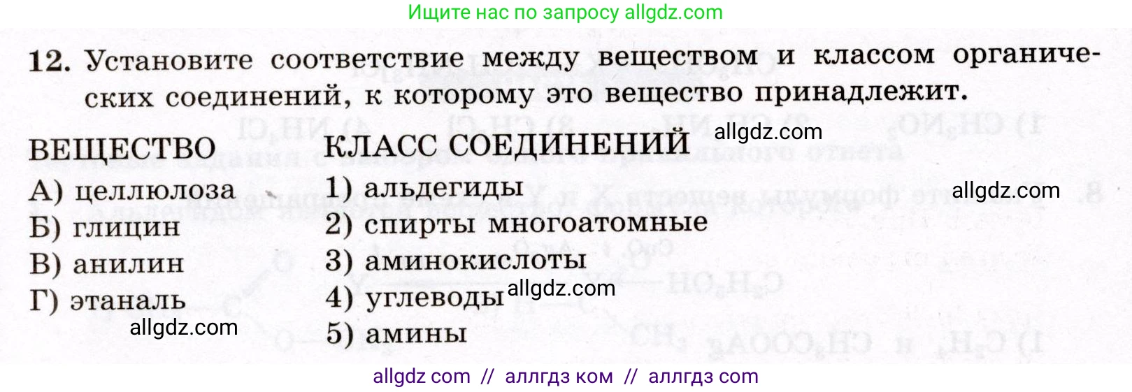 Химия, 10 класс Проверочные и контрольные работы, авторы: Габриелян Олег Саргисович, Лысова Галина Георгиевна, издательство Просвещение, Москва, 2022, белого цвета, страница 142, номер 12, Условие