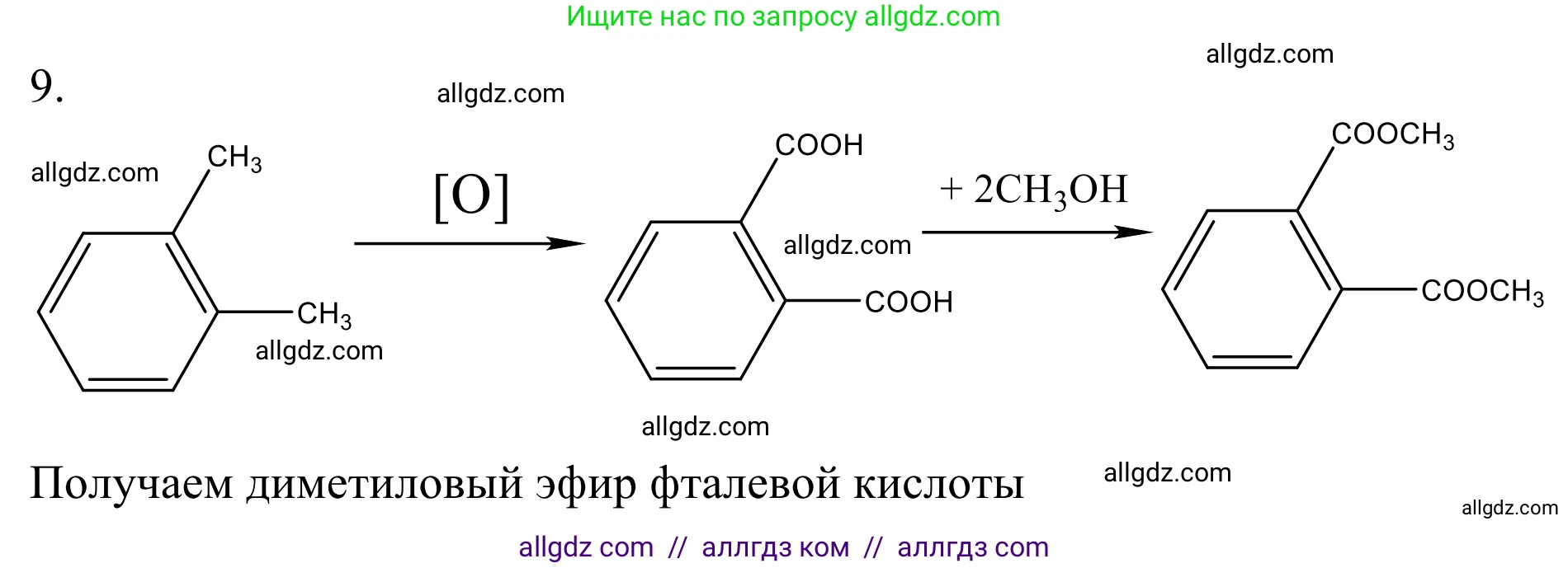 Химия, 10 класс Учебник, авторы: Габриелян Олег Саргисович, Остроумов Игорь Геннадьевич, Сладков Сергей Анатольевич, издательство Просвещение, Москва, 2021, белого цвета, страница 295, номер 9, Решение