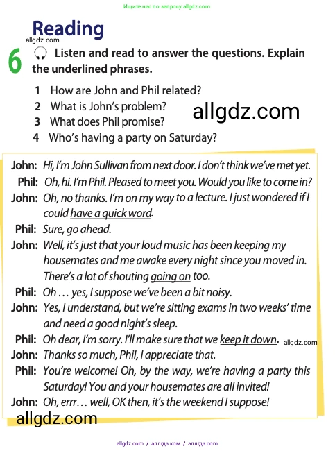 Английский язык (english), 11 класс Учебник (Student's book), авторы: Афанасьева Ольга Васильевна (Afanasyeva Olga), Дули Дженни (Dooley Jenny), Михеева Ирина Владимировна (Mikheeva Irina), Оби Боб (Obee Bob), Эванс Вирджиния (Evans Virginia), издательство Просвещение, Москва, 2019, страница 13, номер 6, Условие