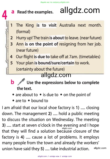 Английский язык (english), 11 класс Учебник (Student's book), авторы: Афанасьева Ольга Васильевна (Afanasyeva Olga), Дули Дженни (Dooley Jenny), Михеева Ирина Владимировна (Mikheeva Irina), Оби Боб (Obee Bob), Эванс Вирджиния (Evans Virginia), издательство Просвещение, Москва, 2019, страница 14, номер 4, Условие