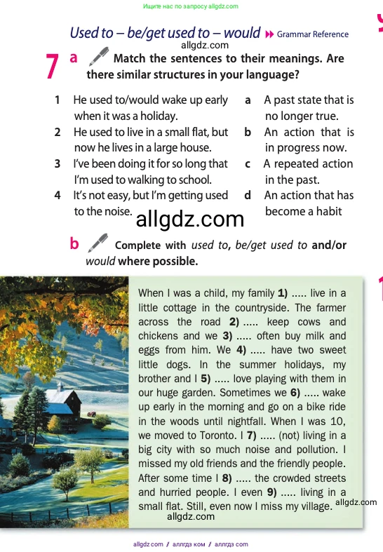 Английский язык (english), 11 класс Учебник (Student's book), авторы: Афанасьева Ольга Васильевна (Afanasyeva Olga), Дули Дженни (Dooley Jenny), Михеева Ирина Владимировна (Mikheeva Irina), Оби Боб (Obee Bob), Эванс Вирджиния (Evans Virginia), издательство Просвещение, Москва, 2019, страница 15, номер 7, Условие