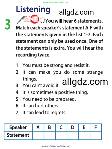 Английский язык (english), 11 класс Учебник (Student's book), авторы: Афанасьева Ольга Васильевна (Afanasyeva Olga), Дули Дженни (Dooley Jenny), Михеева Ирина Владимировна (Mikheeva Irina), Оби Боб (Obee Bob), Эванс Вирджиния (Evans Virginia), издательство Просвещение, Москва, 2019, страница 30, номер 3, Условие