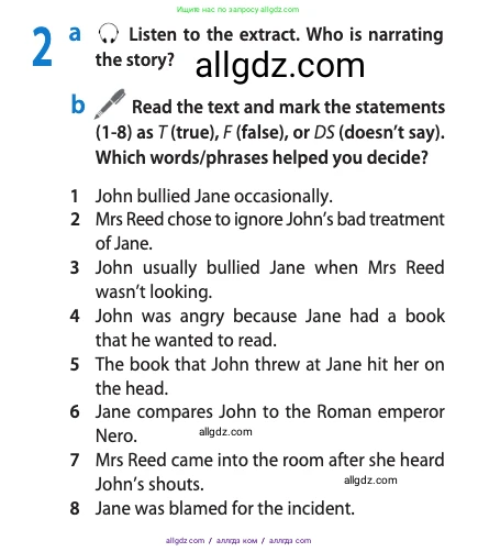 Английский язык (english), 11 класс Учебник (Student's book), авторы: Афанасьева Ольга Васильевна (Afanasyeva Olga), Дули Дженни (Dooley Jenny), Михеева Ирина Владимировна (Mikheeva Irina), Оби Боб (Obee Bob), Эванс Вирджиния (Evans Virginia), издательство Просвещение, Москва, 2019, страница 34, номер 2, Условие