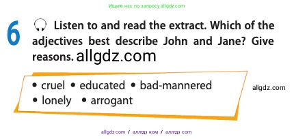 Английский язык (english), 11 класс Учебник (Student's book), авторы: Афанасьева Ольга Васильевна (Afanasyeva Olga), Дули Дженни (Dooley Jenny), Михеева Ирина Владимировна (Mikheeva Irina), Оби Боб (Obee Bob), Эванс Вирджиния (Evans Virginia), издательство Просвещение, Москва, 2019, страница 35, номер 6, Условие