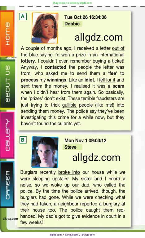 Английский язык (english), 11 класс Учебник (Student's book), авторы: Афанасьева Ольга Васильевна (Afanasyeva Olga), Дули Дженни (Dooley Jenny), Михеева Ирина Владимировна (Mikheeva Irina), Оби Боб (Obee Bob), Эванс Вирджиния (Evans Virginia), издательство Просвещение, Москва, 2019, страница 46, номер 1, Условие (продолжение 2)